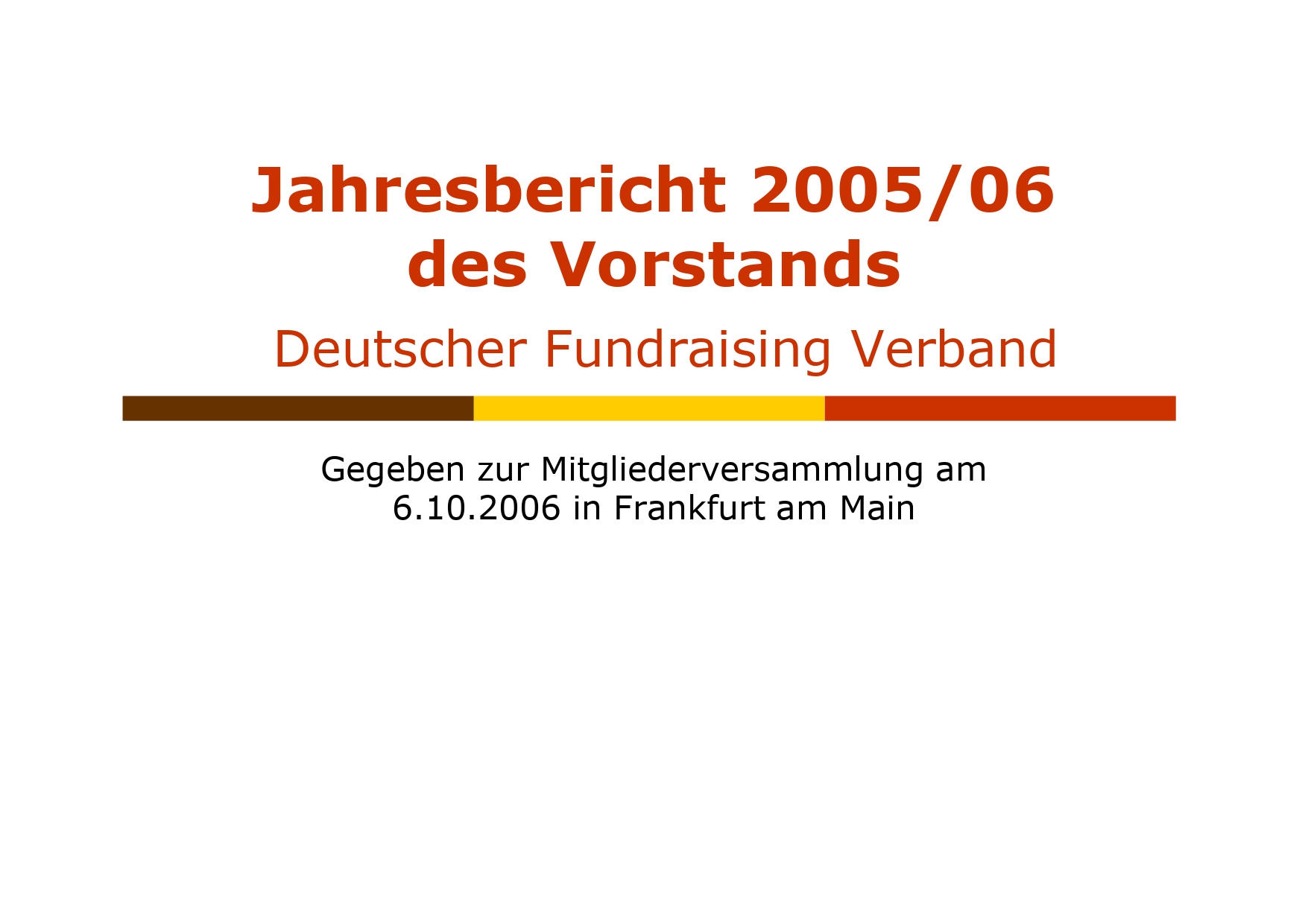 DFRV Jahresbericht 2005