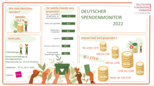DFRV Spendenmonitor 2022