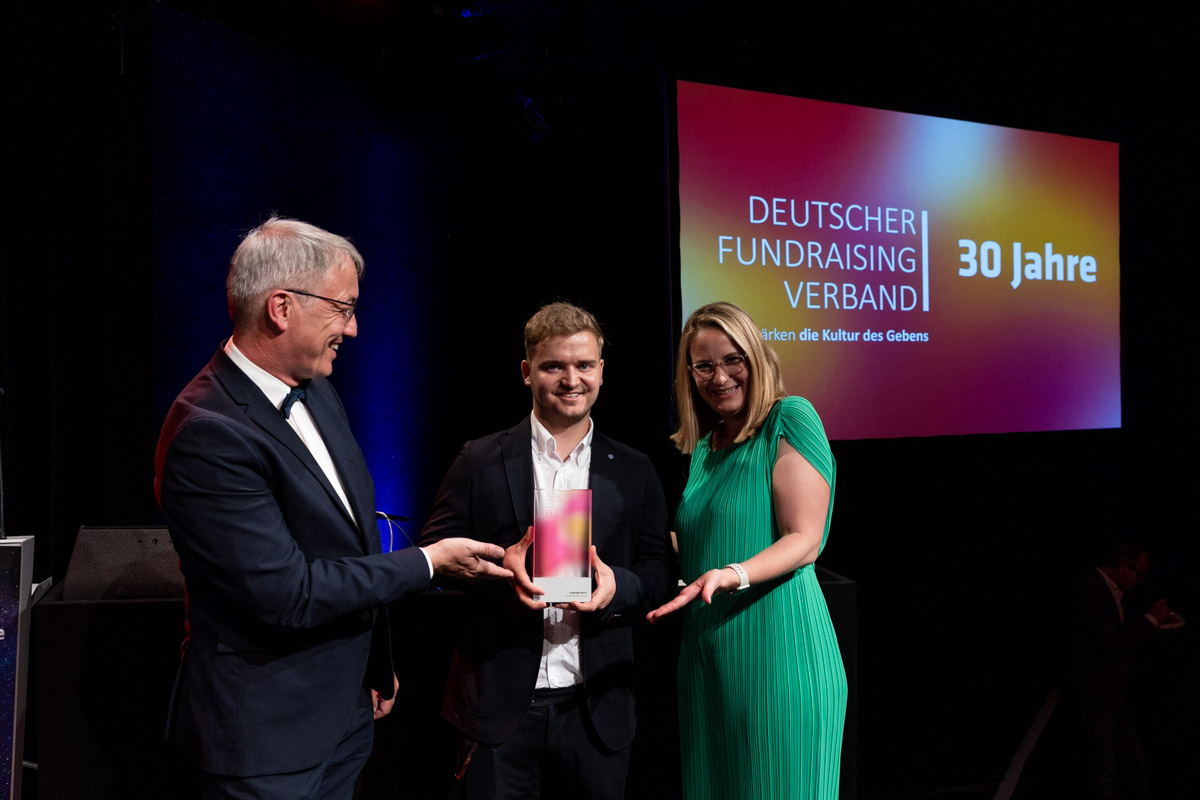 3. Platz Deutscher Fundraising Preis 2023