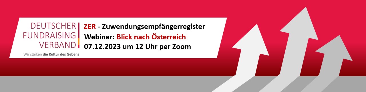 Webinar Zuwendungsempfängerregister ZER: Blick nach Österreich am 07.12.2023