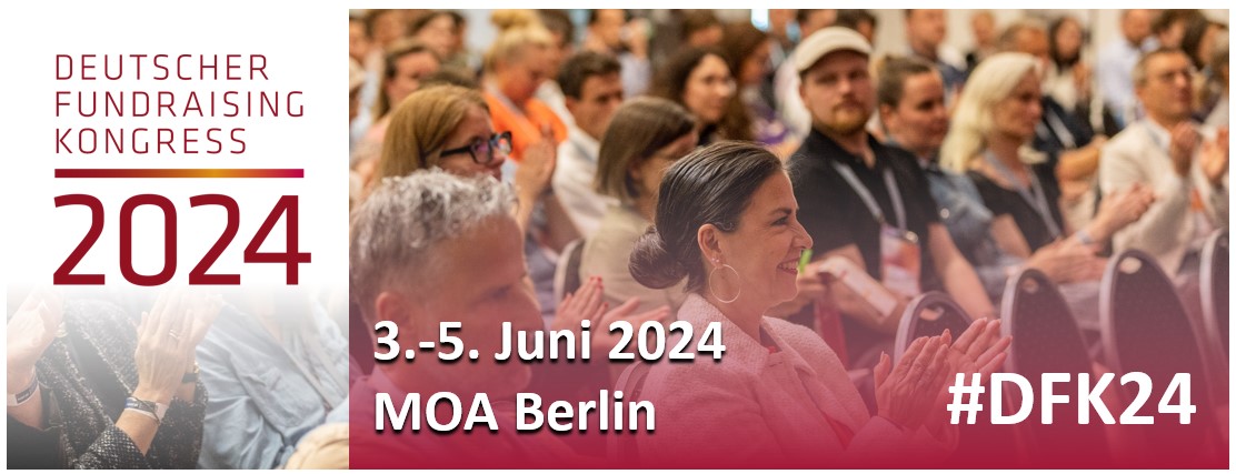#DFK24 Deutscher Fundraising Kongress 2024 vom 03.-05.06.2024 in Berlin